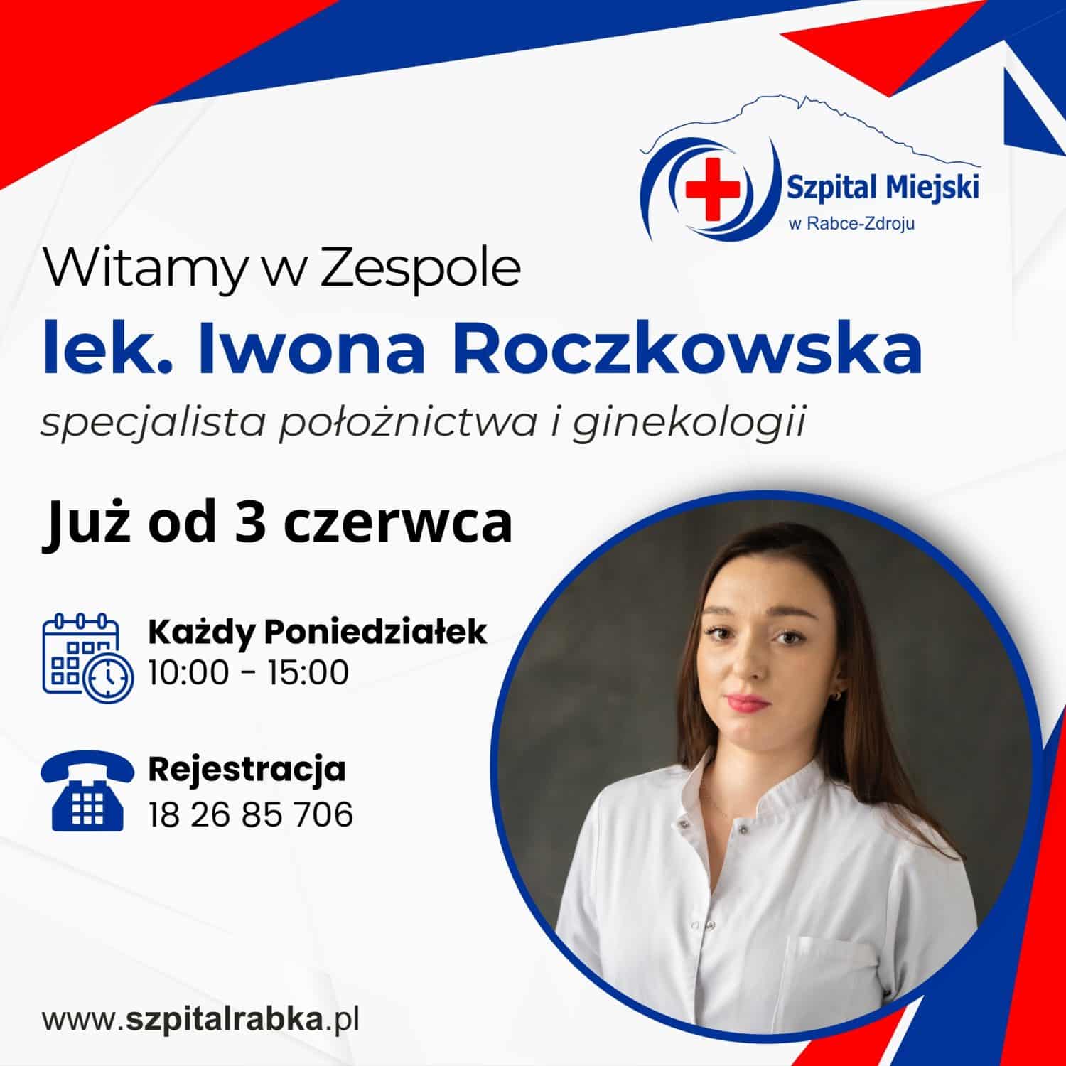 Nowa Pani Ginekolog w naszej poradni!